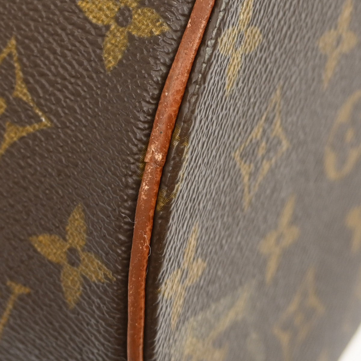 Louis Vuitton Papillon Handbag Monogram Canvas Brown Canvas Handbag (Pre-Owned)