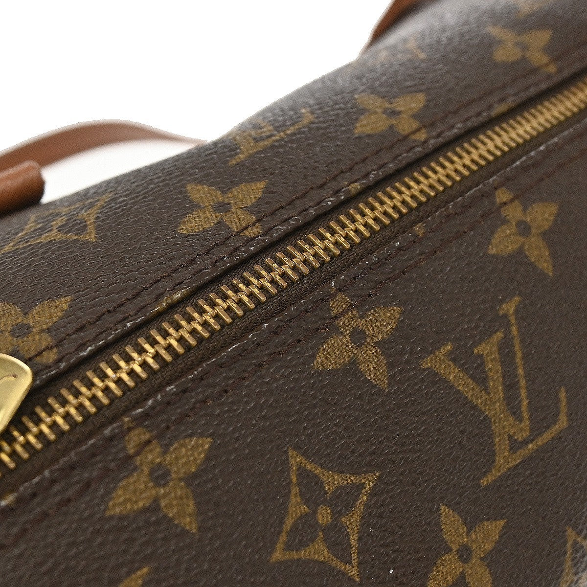 Louis Vuitton Papillon Handbag Monogram Canvas Brown Canvas Handbag (Pre-Owned)