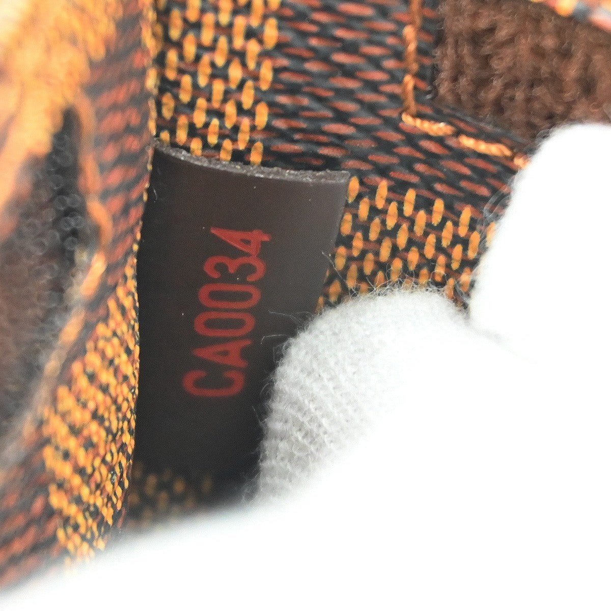 Louis Vuitton Geronimos Waist Bag Damier Brown Canvas Shoulder Bag Bag (Pre-Owned)
