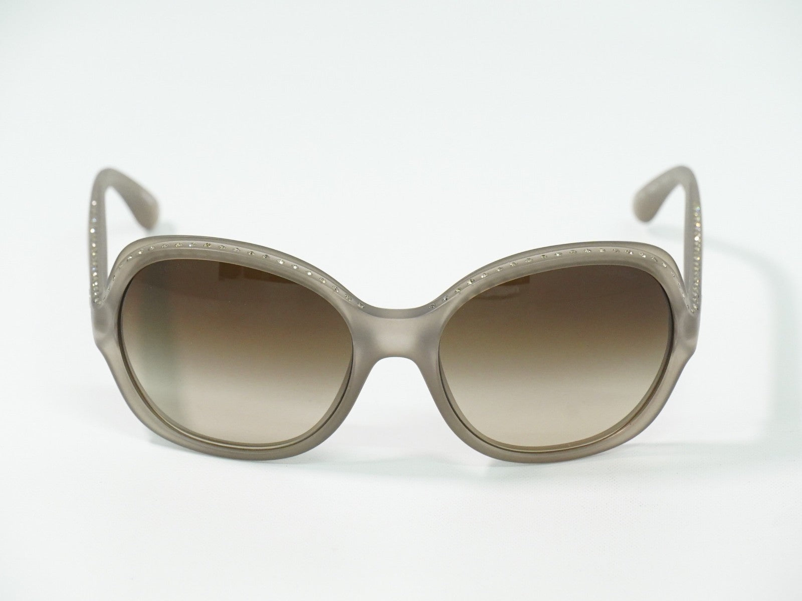 Chanel Logo Cc Sunglasses Plastic Gray Plastic Sunglasse Accessory (Pre-Owned)