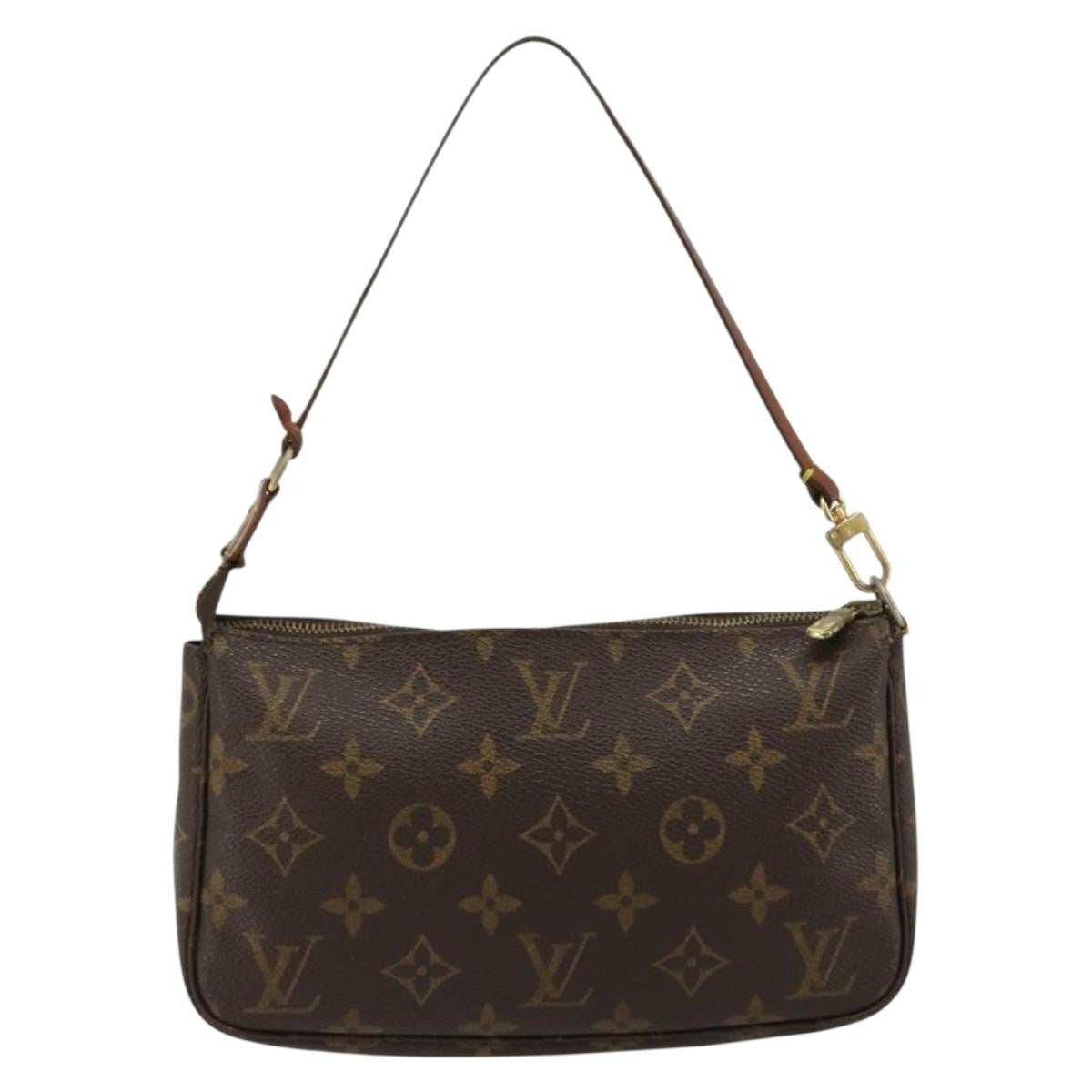 Louis Vuitton Pochette Accessoires Nm Monogram Canvas Brown Canvas Clutche & Pouche Bag (Pre-Owned)