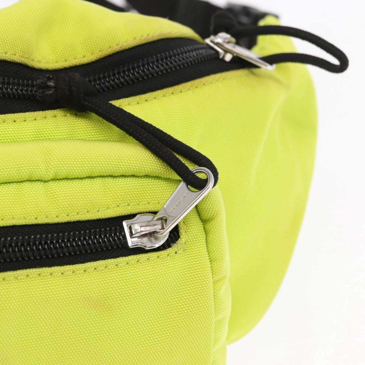 Balenciaga Explorer Belt Bag Nylon Yellow Nylon Shoulder Bag Bag (Pre-Owned)