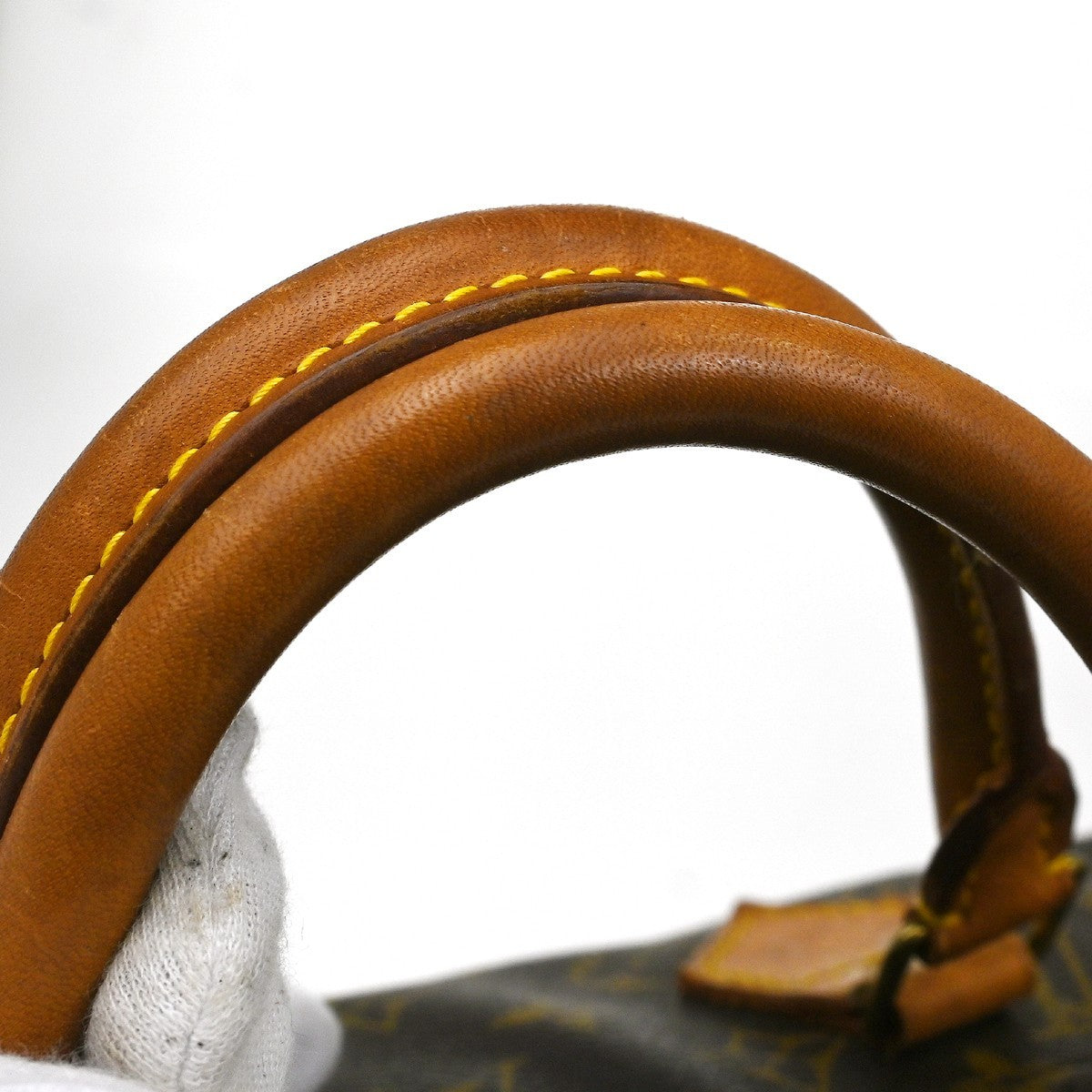 Louis Vuitton Speedy Handbag Monogram Canvas Brown Canvas Handbag (Pre-Owned)