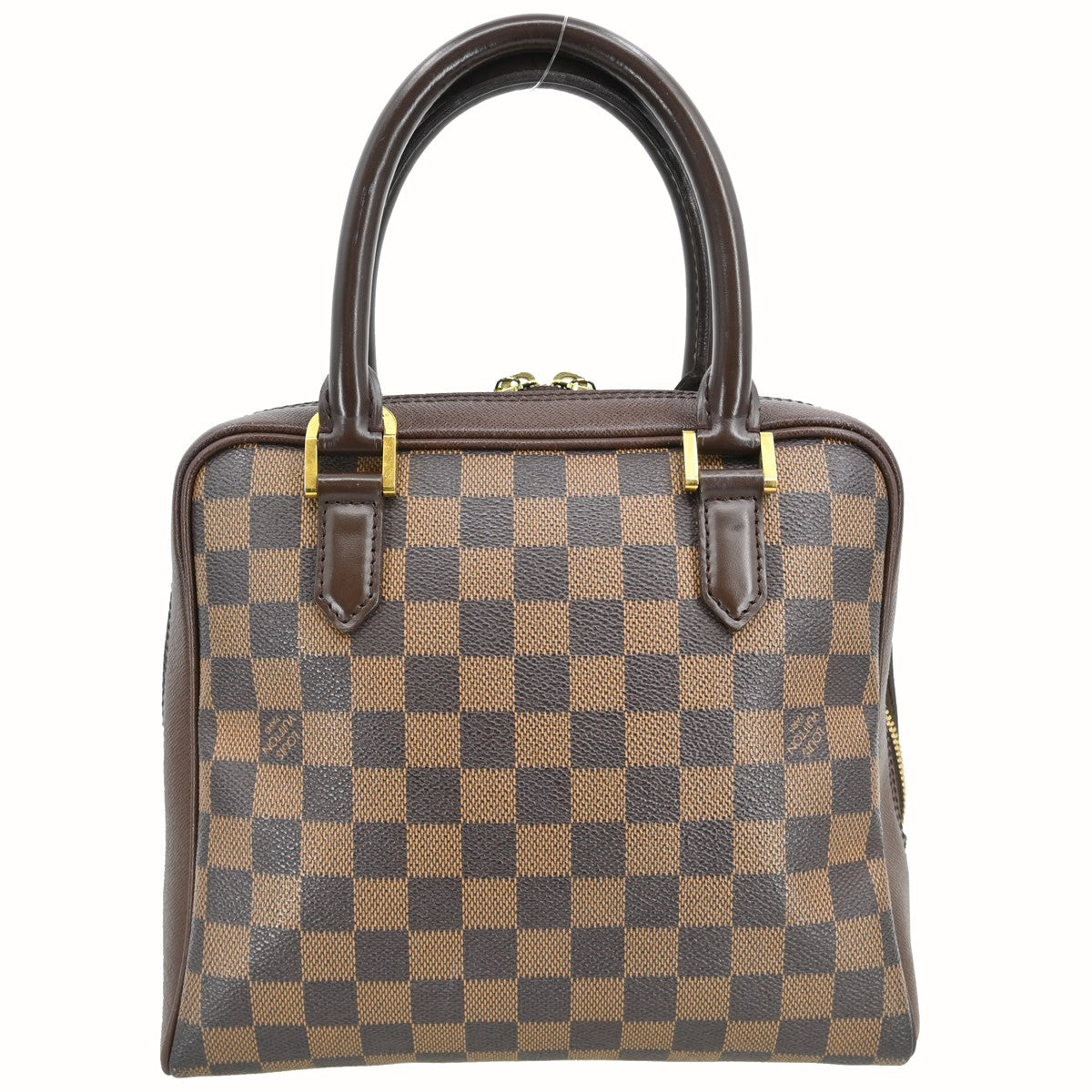 Louis Vuitton Brera Handbag Damier Brown Canvas Handbag (Pre-Owned)