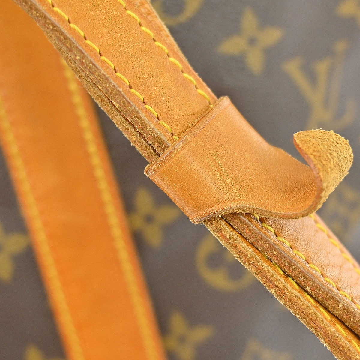 Louis Vuitton Randonnee Backpack Monogram Canvas Brown Canvas Shoulder Bag Bag (Pre-Owned)