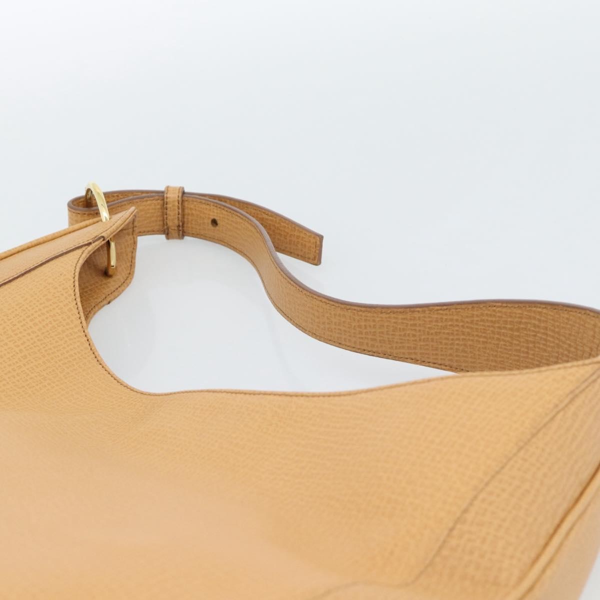 Loewe Vintage Shoulder Bag Canvas Beige Leather Shoulder Bag Bag (Pre-Owned)
