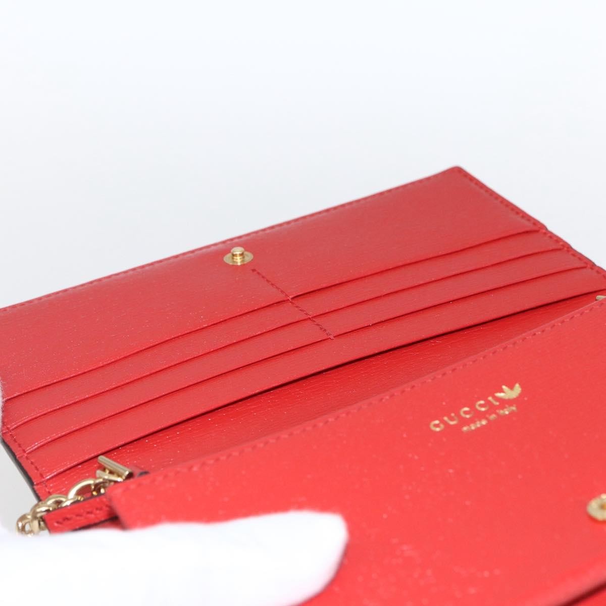 Gucci X Adidas Wallet On Chain Leather Multicolour Leather Shoulder Bag Bag (Pre-Owned)