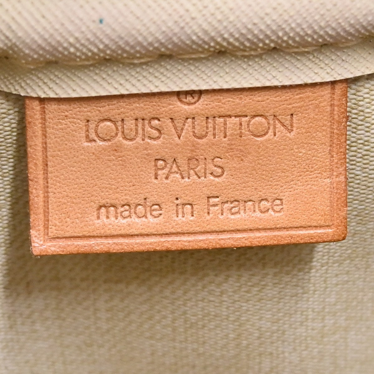 Louis Vuitton Deauville Handbag Monogram Canvas Brown Canvas Handbag (Pre-Owned)