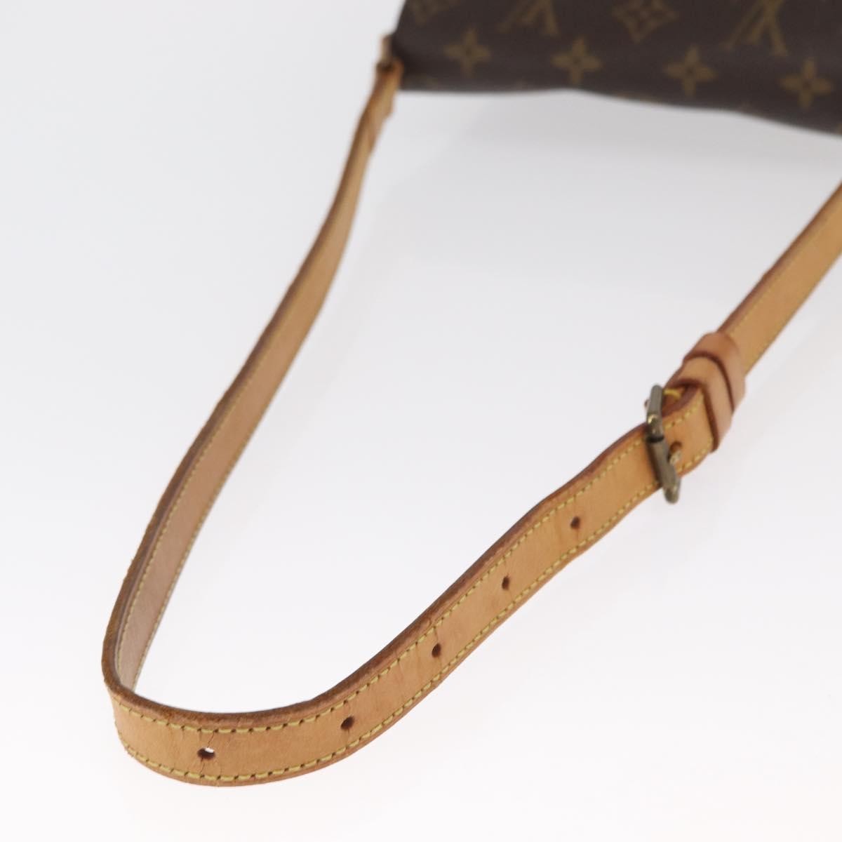 Louis Vuitton Musette Salsa Handbag Monogram Canvas Brown Canvas Shoulder Bag Bag (Pre-Owned)