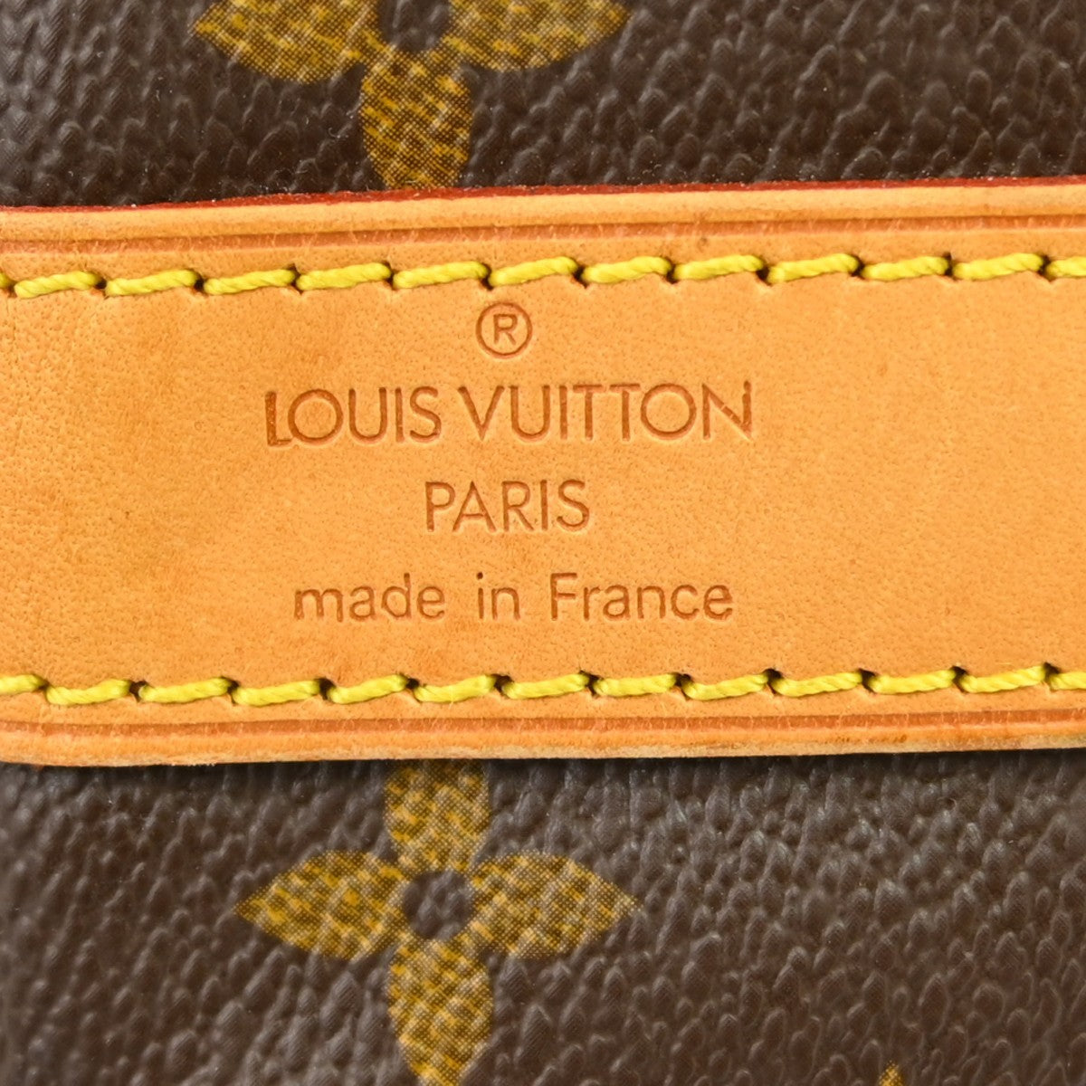 Louis Vuitton Keepall Bandouliere Bag Monogram Canvas Brown Canvas Travel Bag Bag (Pre-Owned)