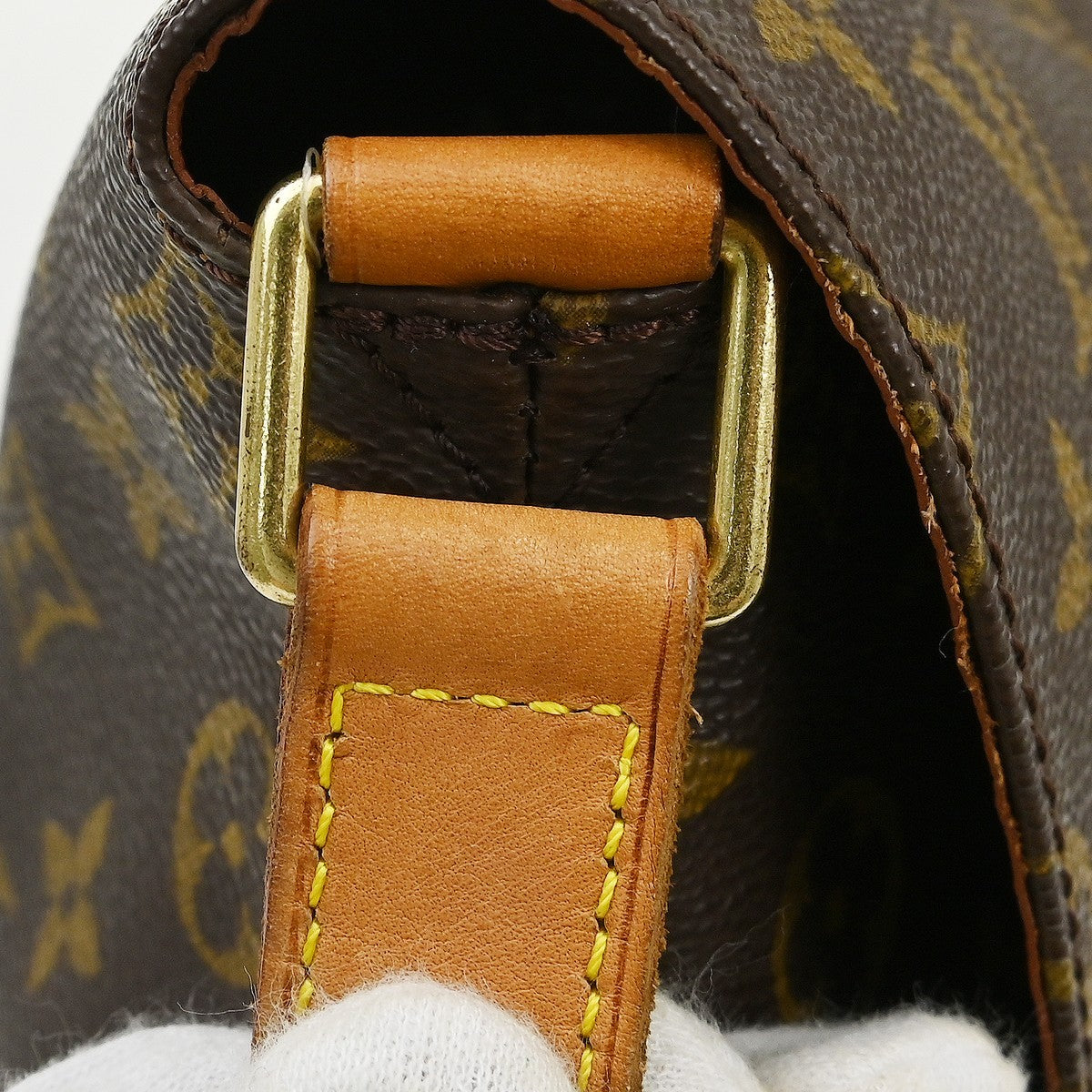 Louis Vuitton Musette Salsa Handbag Monogram Canvas Brown Canvas Shoulder Bag Bag (Pre-Owned)