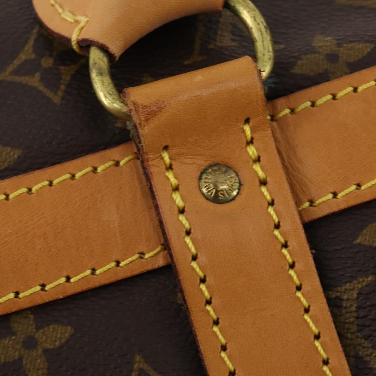 Louis Vuitton Dog Carrier Bag Monogram Canvas Multicolour Canvas Travel Bag Bag (Pre-Owned)