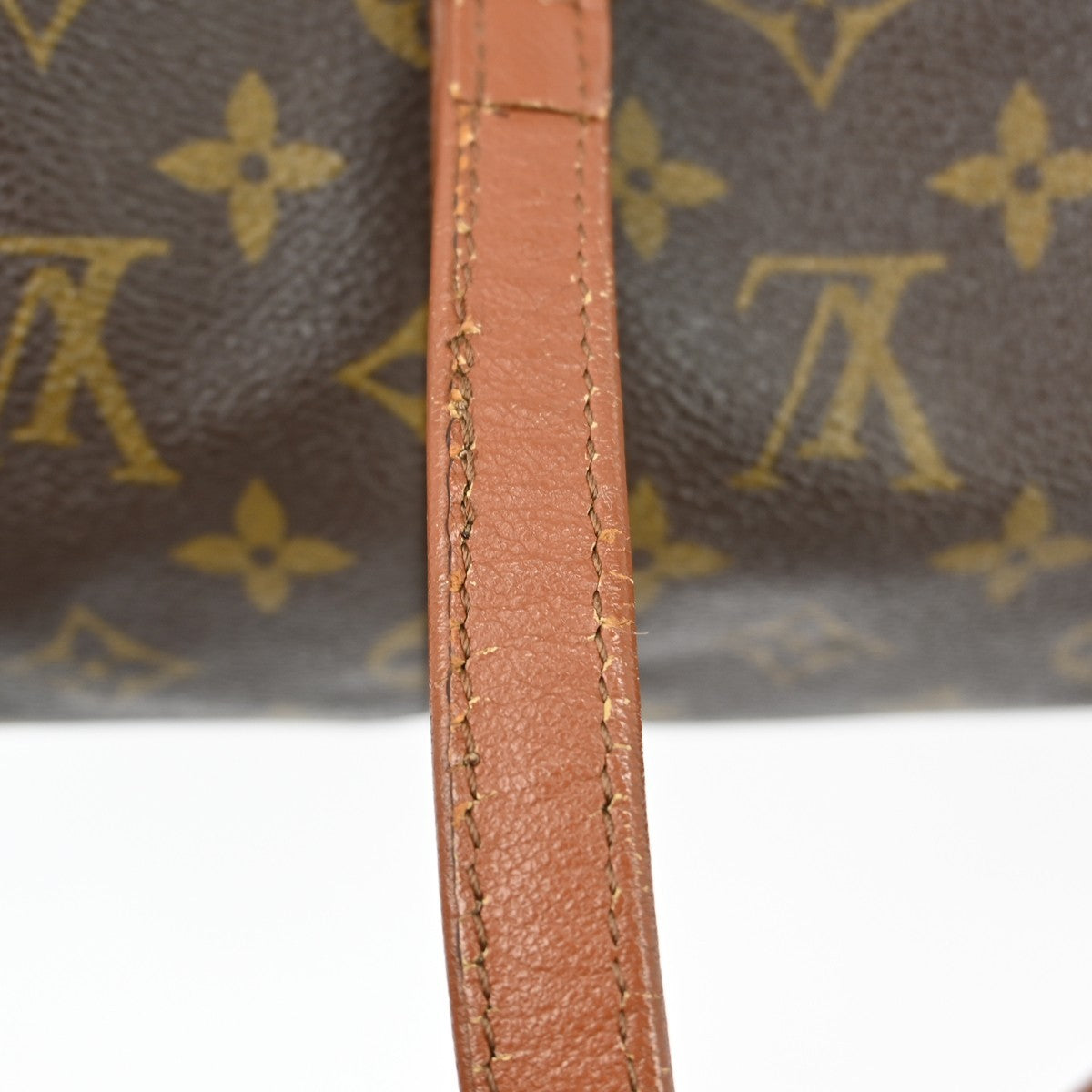 Louis Vuitton Papillon Handbag Monogram Canvas Brown Canvas Handbag (Pre-Owned)