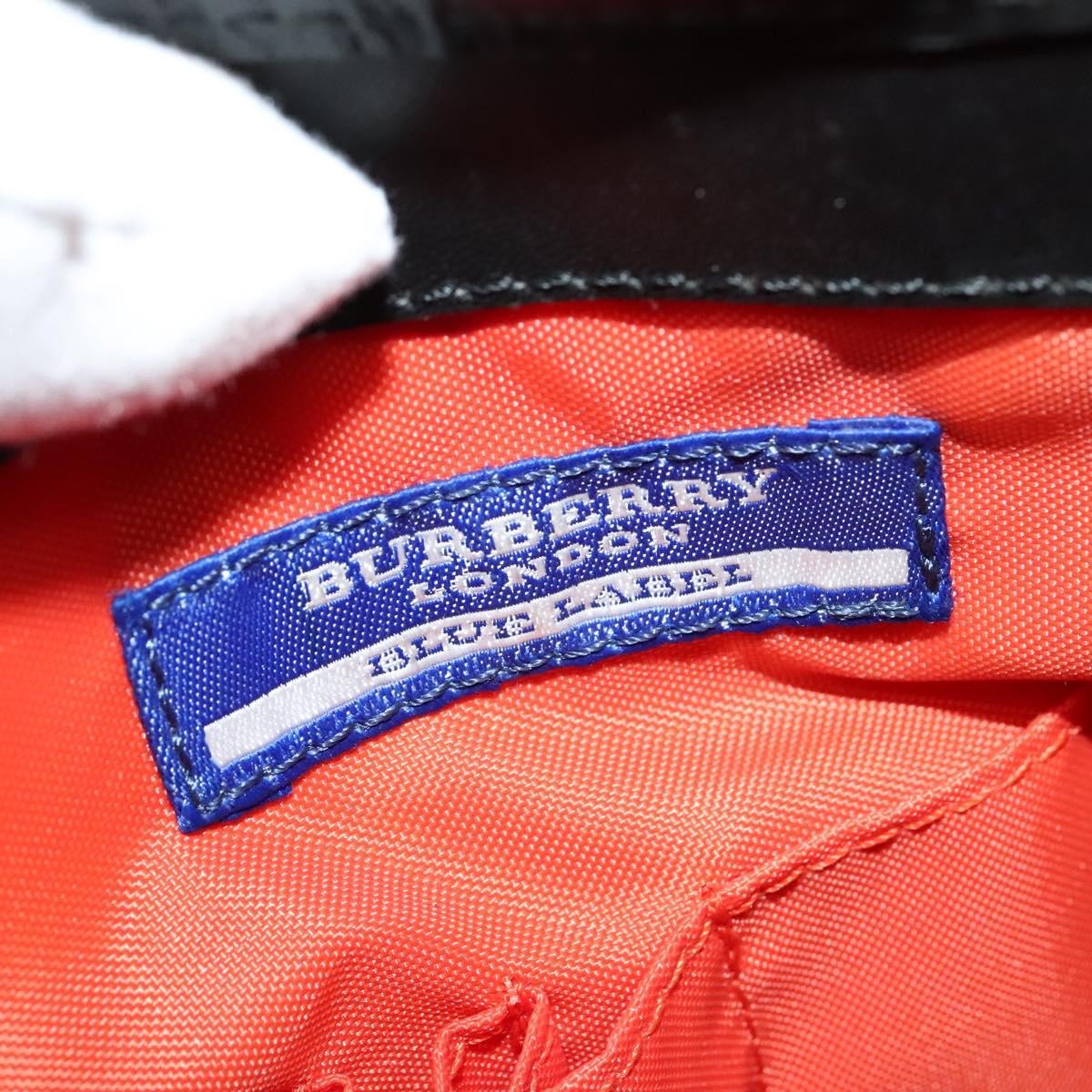 Burberry Blue Label Shoulder Bag Canvas Orange Canvas Shoulder Bag Bag (Pre-Owned)