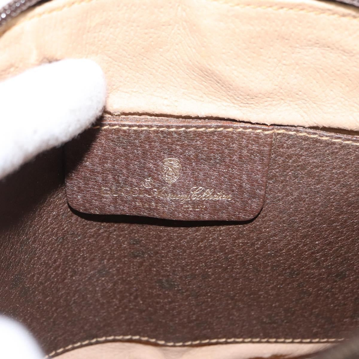 Gucci Vintage Web Crossbody Bag Gg Coated Canvas Beige Canvas Shoulder Bag Bag (Pre-Owned)