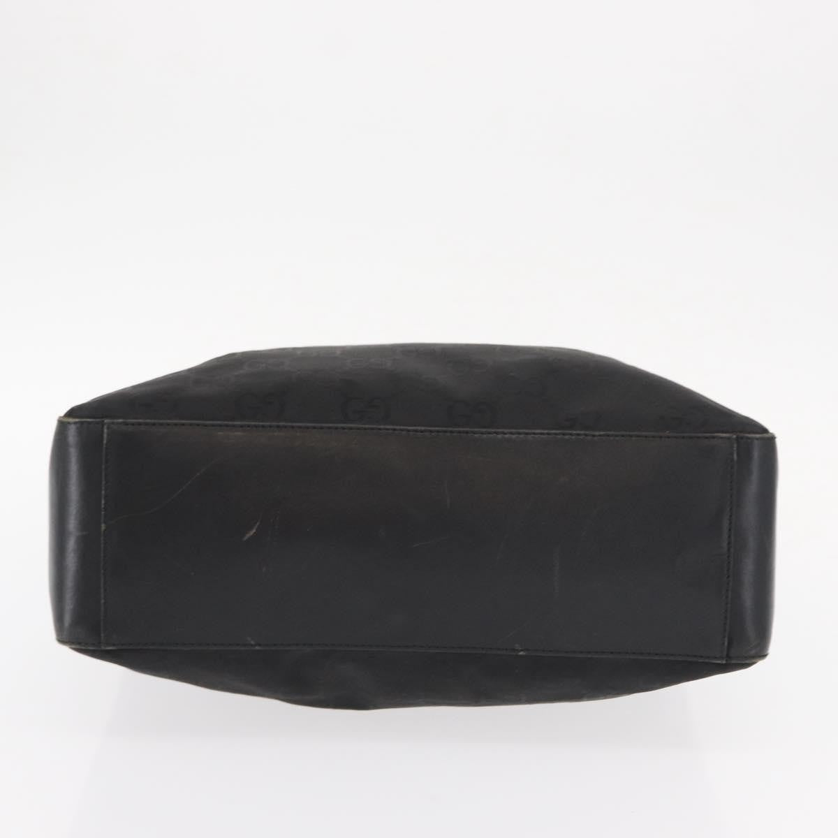 Gucci Vintage Hobo Gg Canvas Black Canvas Shoulder Bag Bag (Pre-Owned)