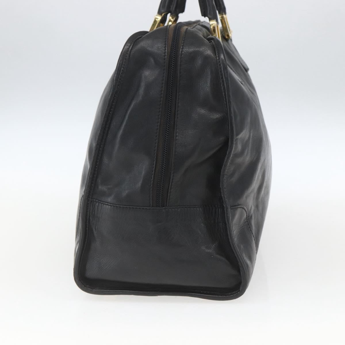 Loewe Amazona Bag Leather Gold Leather Travel Bag Bag (Pre-Owned)