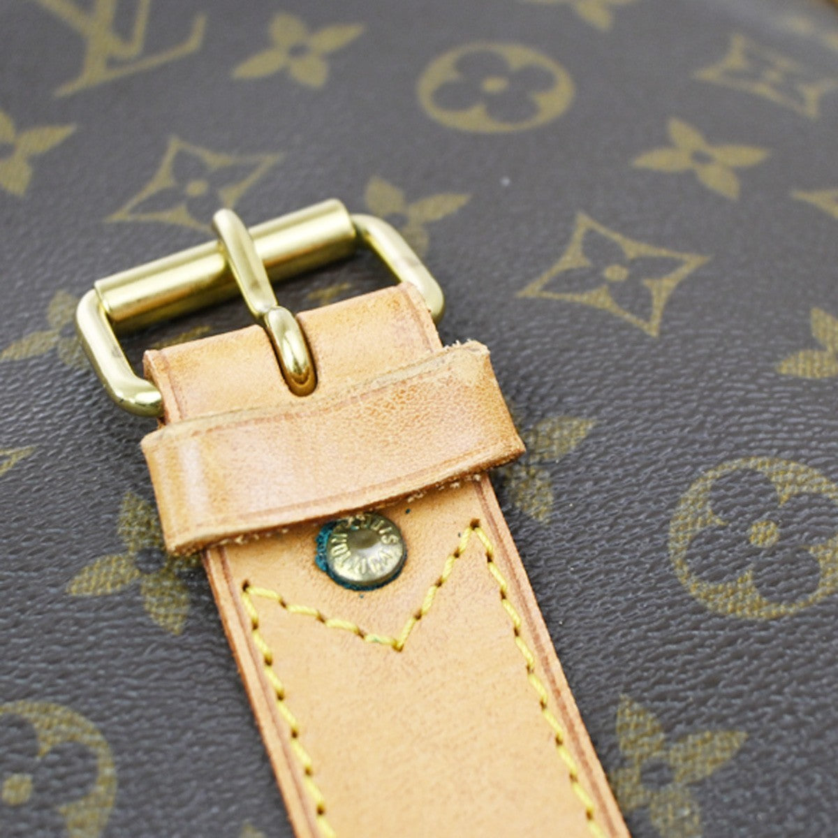 Louis Vuitton Sac Chasse Hunting Bag Monogram Canvas Brown Canvas Travel Bag Bag (Pre-Owned)