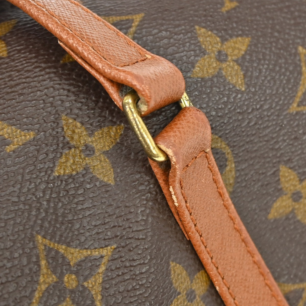 Louis Vuitton Papillon Handbag Monogram Canvas Brown Canvas Handbag (Pre-Owned)