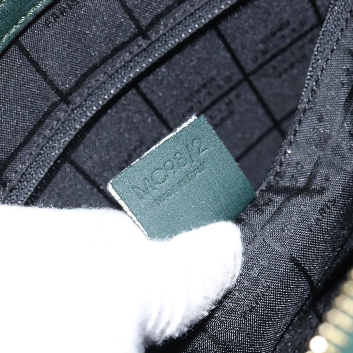 Celine Tote Bag Leather Green Leather Tote Bag Bag (Pre-Owned)
