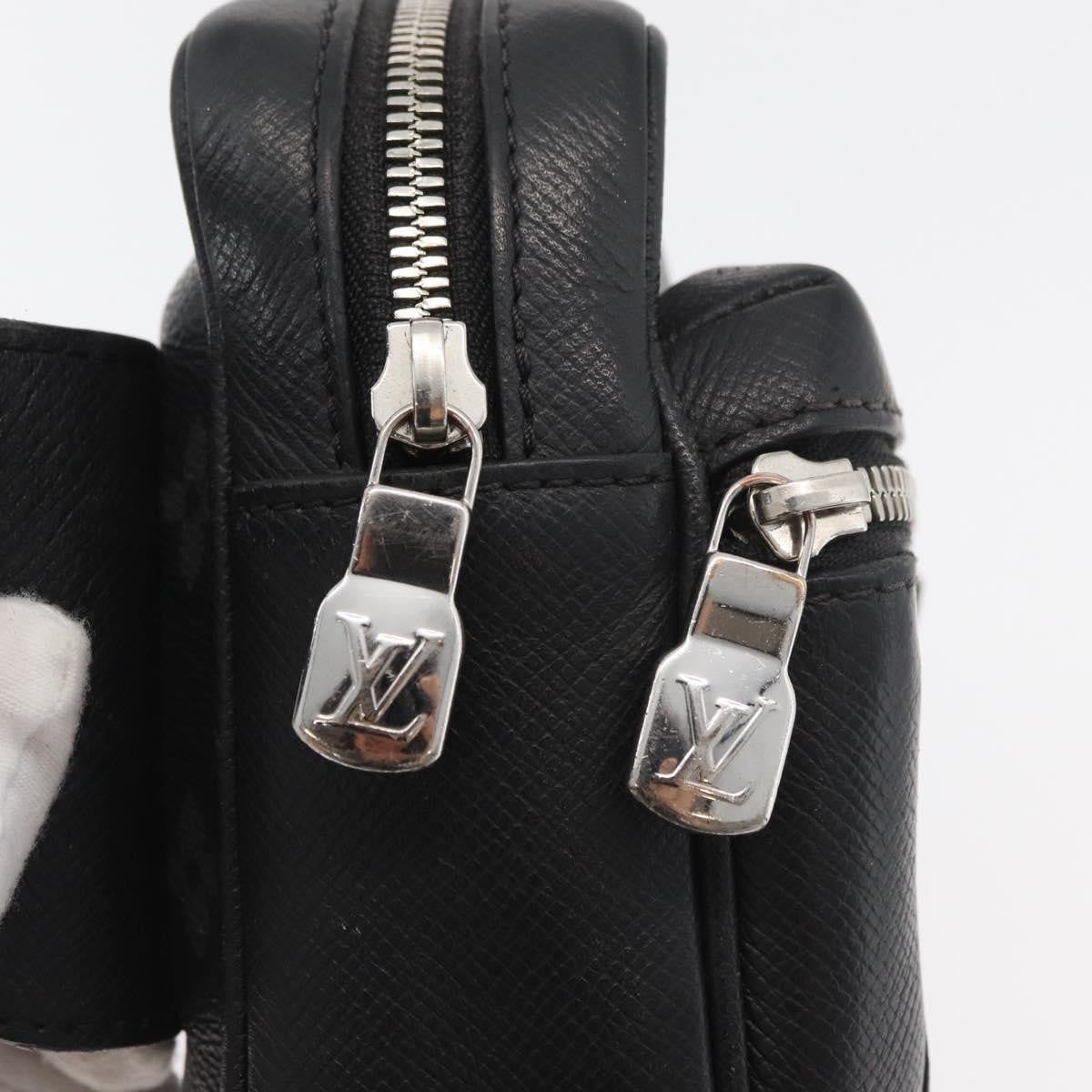 Louis Vuitton Outdoor Bumbag Monogram Taigarama Gray Canvas Crossbody Bag Bag (Pre-Owned)