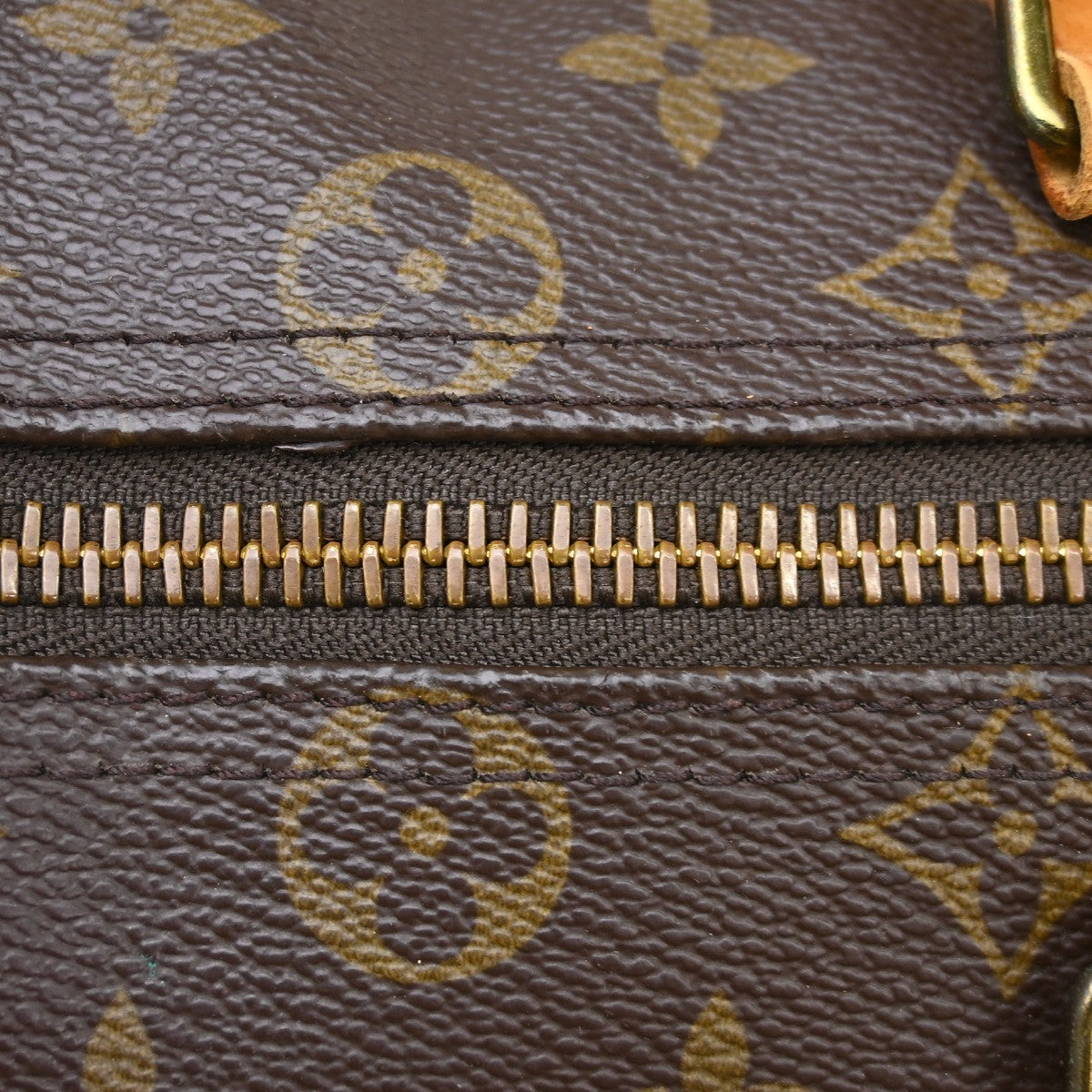 Louis Vuitton Keepall Bag Monogram Canvas Brown Canvas Travel Bag Bag (Pre-Owned)