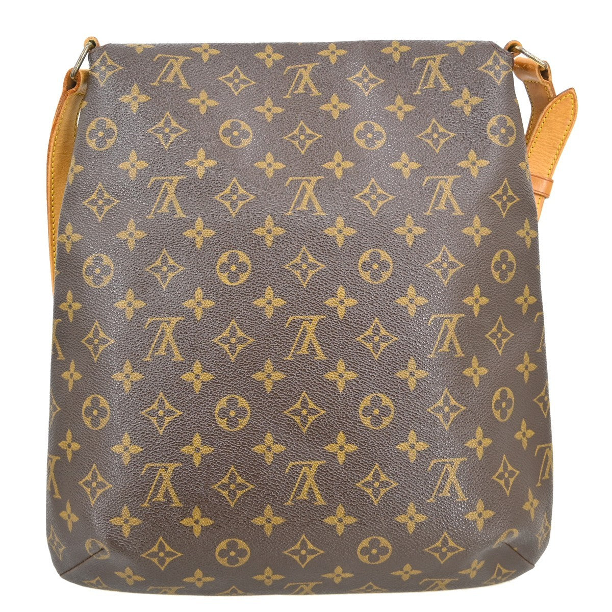 Louis Vuitton Musette Salsa Handbag Monogram Canvas Brown Canvas Shoulder Bag Bag (Pre-Owned)