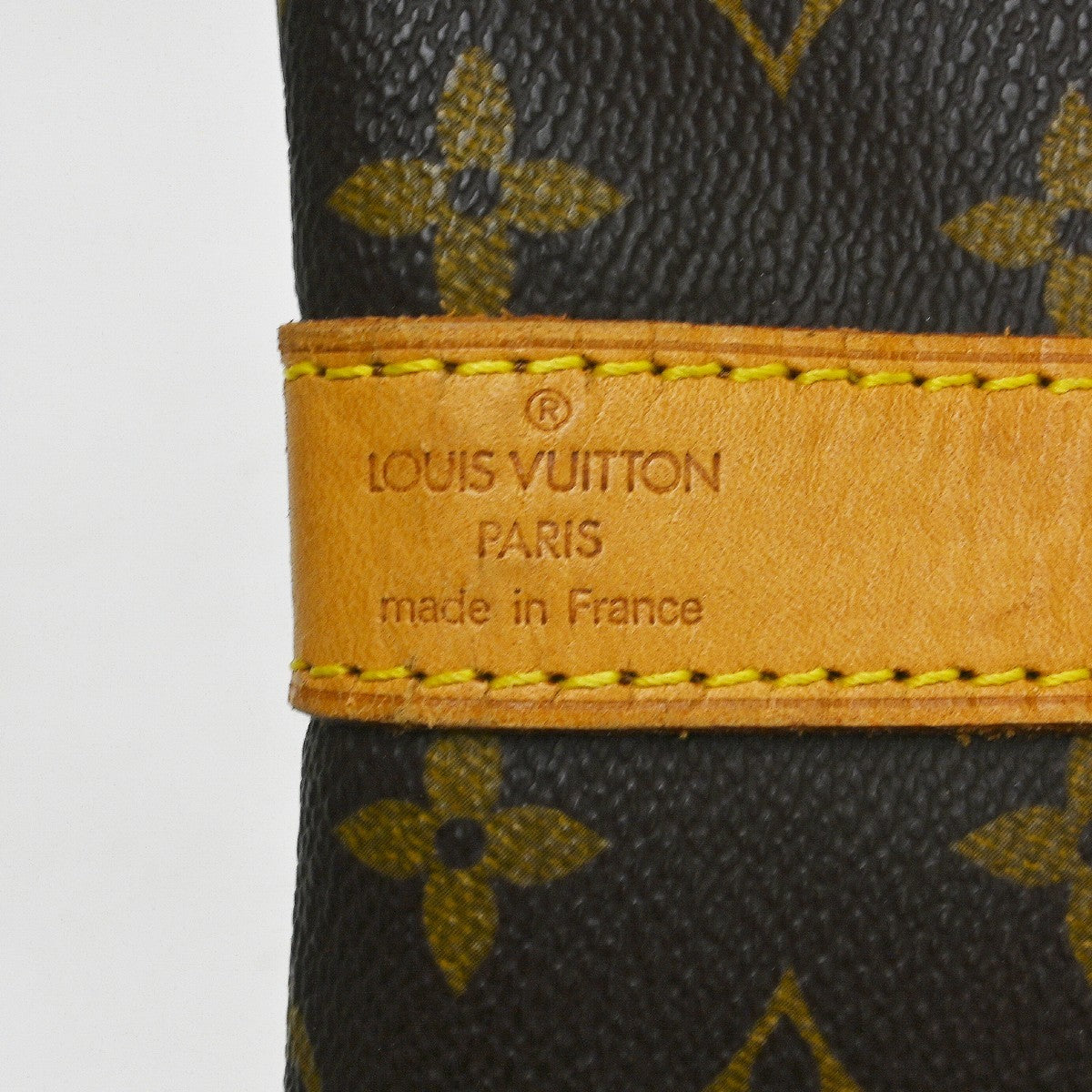 Louis Vuitton Keepall Bandouliere Bag Monogram Canvas Brown Canvas Travel Bag Bag (Pre-Owned)