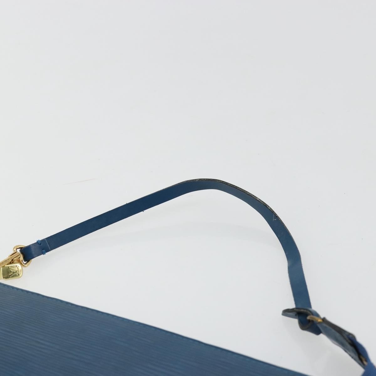 Louis Vuitton Pochette Accessoires Nm Epi Leather Blue Leather Clutche & Pouche Bag (Pre-Owned)