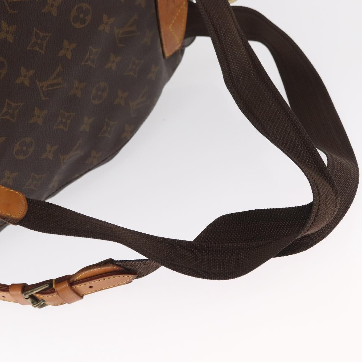 Louis Vuitton Vintage Montsouris Backpack Monogram Canvas Brown Canvas Backpack Bag (Pre-Owned)
