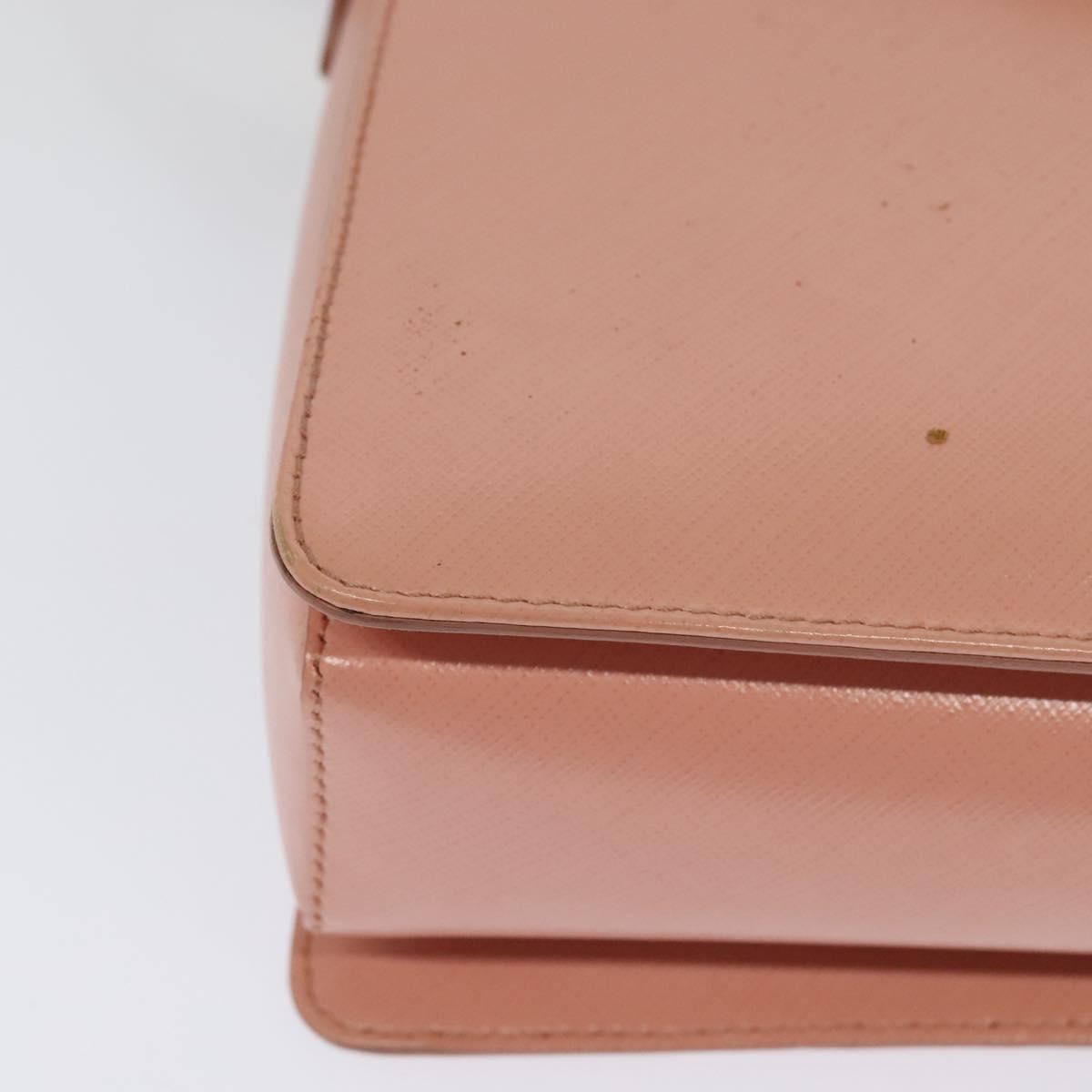 Salvatore Ferragamo Vala Shoulder Bag Leather Pink Leather Bag (Pre-Owned)