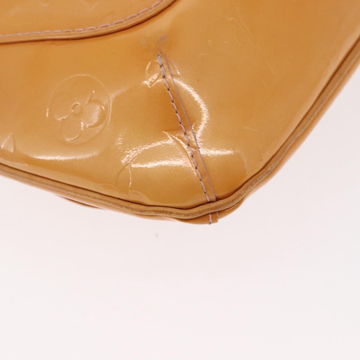 Louis Vuitton Thompson Street Handbag Monogram Vernis Yellow Patent_Leather Shoulder Bag Bag (Pre-Owned)
