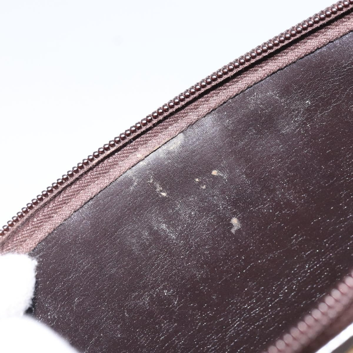 Christian Dior Trotter Shoulder Bag Canvas Brown Canvas Shoulder Bag Bag (Pre-Owned)
