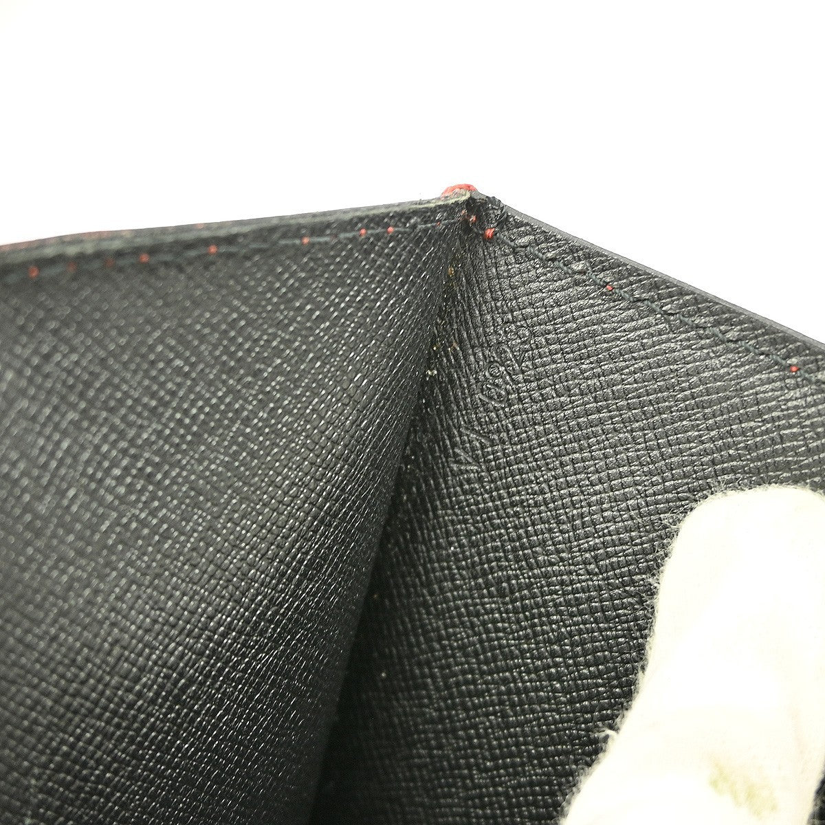 Louis Vuitton Monceau Handbag Epi Leather Red Leather Handbag (Pre-Owned)
