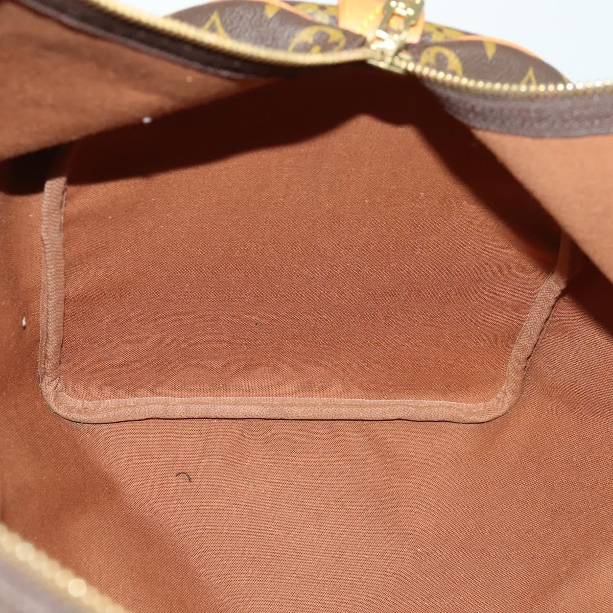 Louis Vuitton Keepall Bag Monogram Canvas Brown Canvas Travel Bag Bag (Pre-Owned)