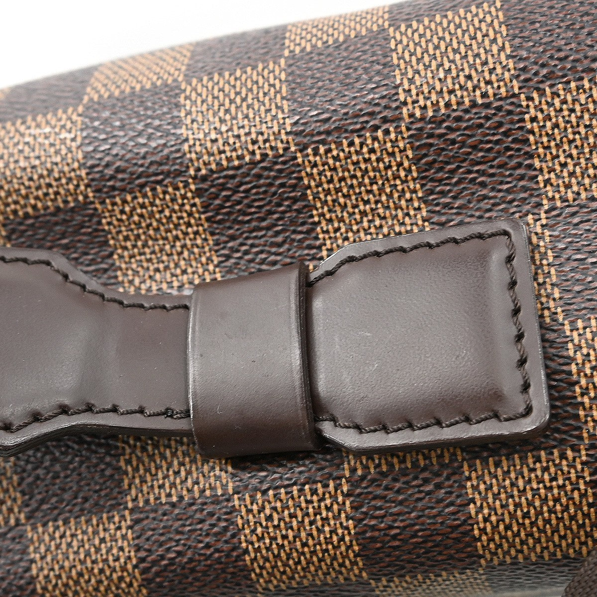 Louis Vuitton Broadway Bag Damier Brown Canvas Shoulder Bag Bag (Pre-Owned)