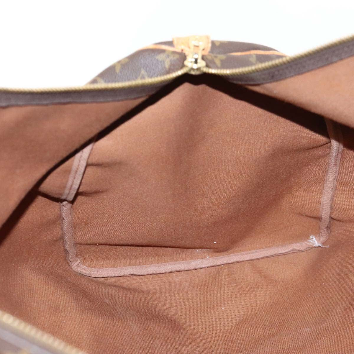 Louis Vuitton Keepall Bag Monogram Canvas Brown Canvas Travel Bag Bag (Pre-Owned)