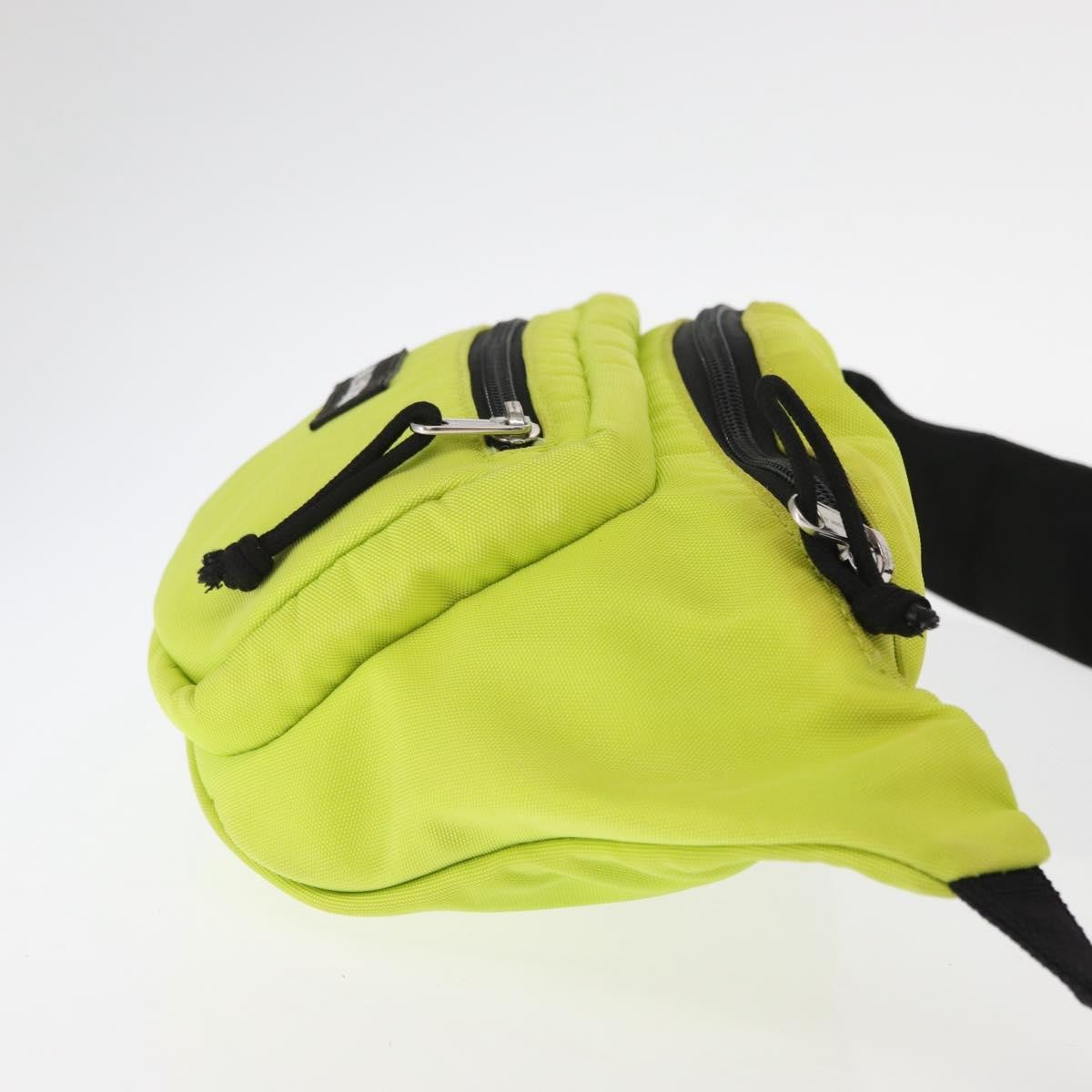 Balenciaga Explorer Belt Bag Nylon Yellow Nylon Shoulder Bag Bag (Pre-Owned)