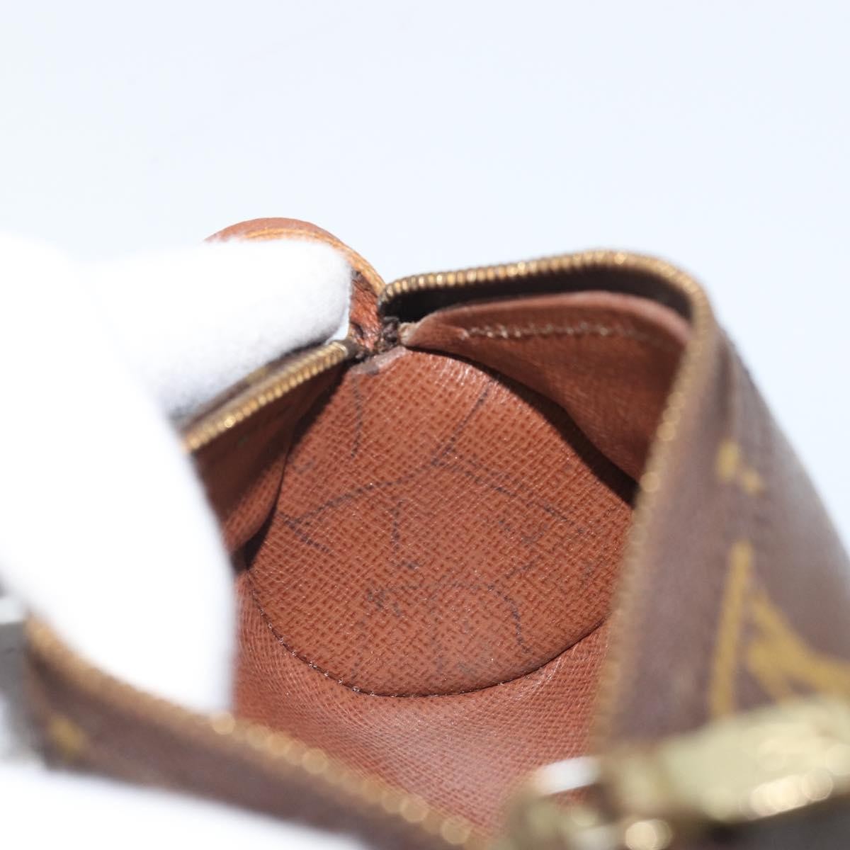 Louis Vuitton Papillon Pochette Monogram Canvas Brown Canvas Clutche & Pouche Bag (Pre-Owned)