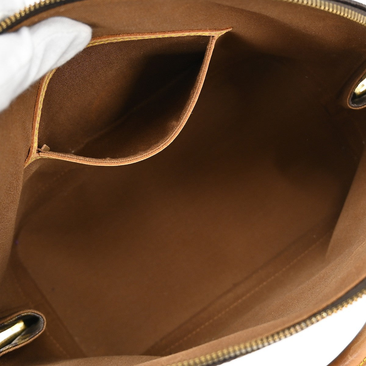 Louis Vuitton Alma Handbag Monogram Canvas Brown Canvas Handbag (Pre-Owned)