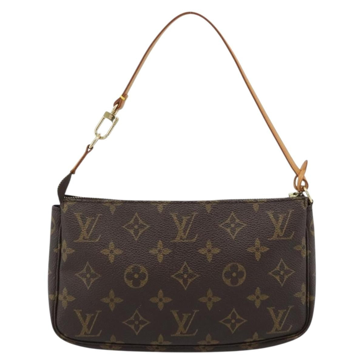 Louis Vuitton Pochette Accessoires Nm Monogram Canvas Brown Canvas Clutche & Pouche Bag (Pre-Owned)