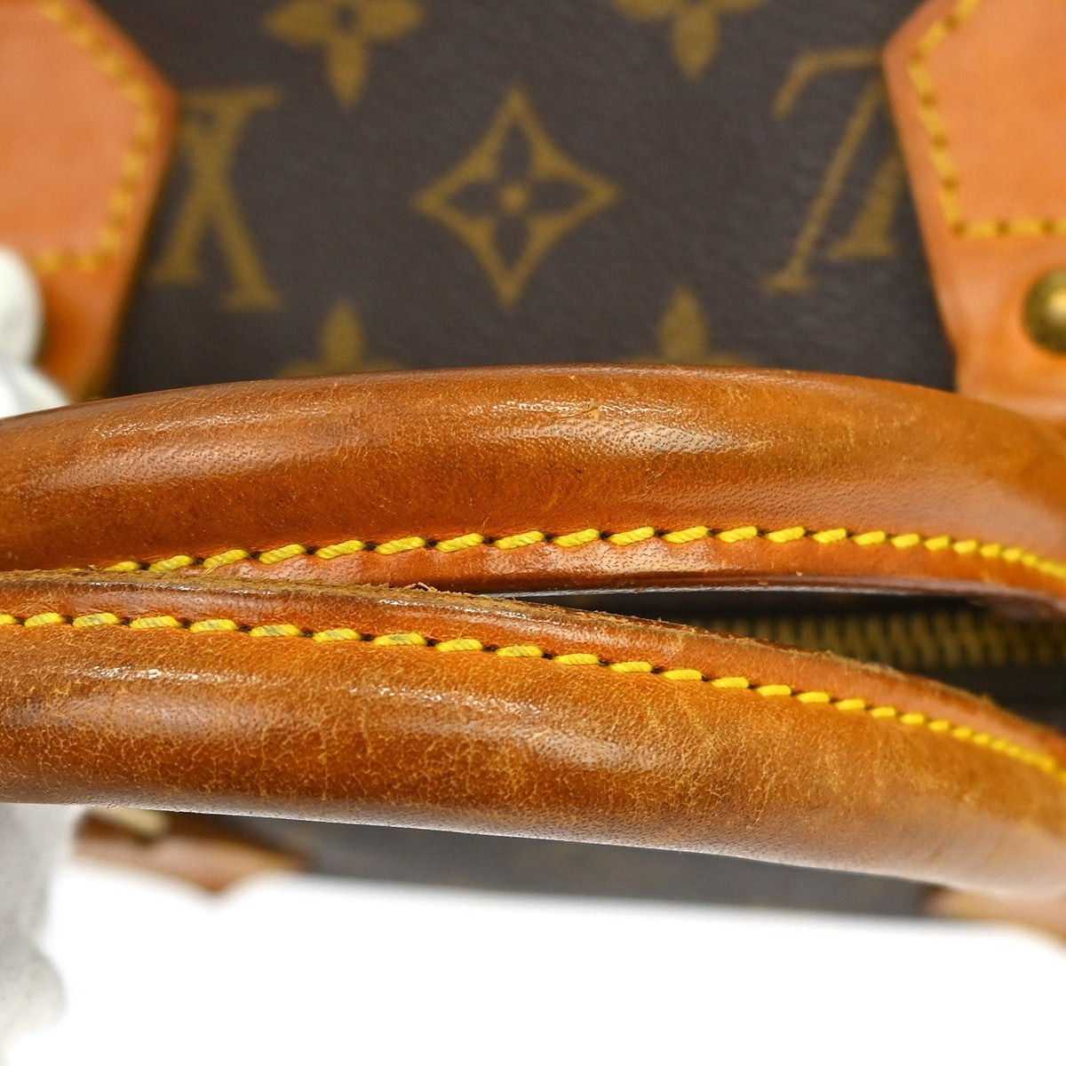 Louis Vuitton Speedy Handbag Monogram Canvas Brown Canvas Handbag (Pre-Owned)