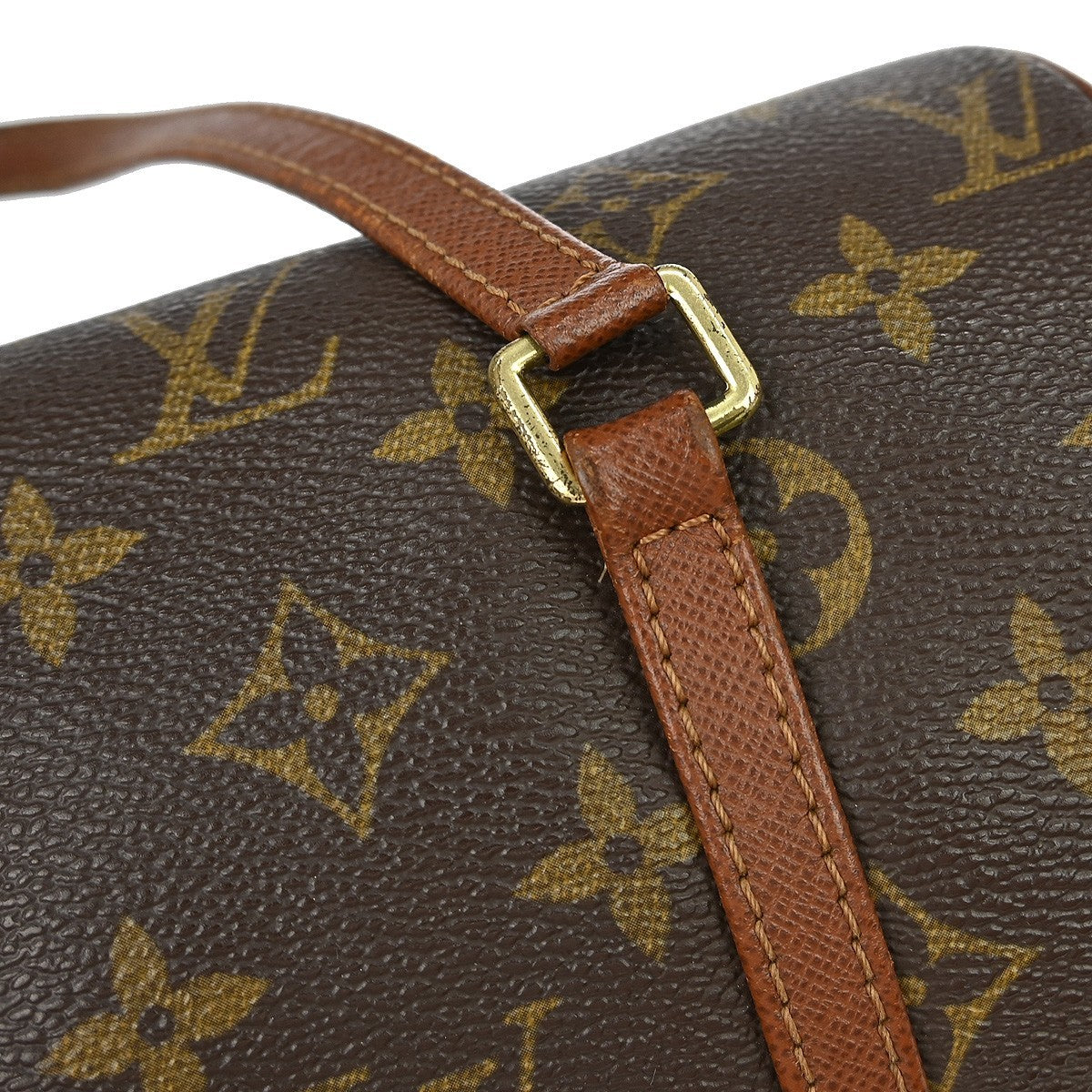 Louis Vuitton Papillon Handbag Monogram Canvas Brown Canvas Handbag (Pre-Owned)