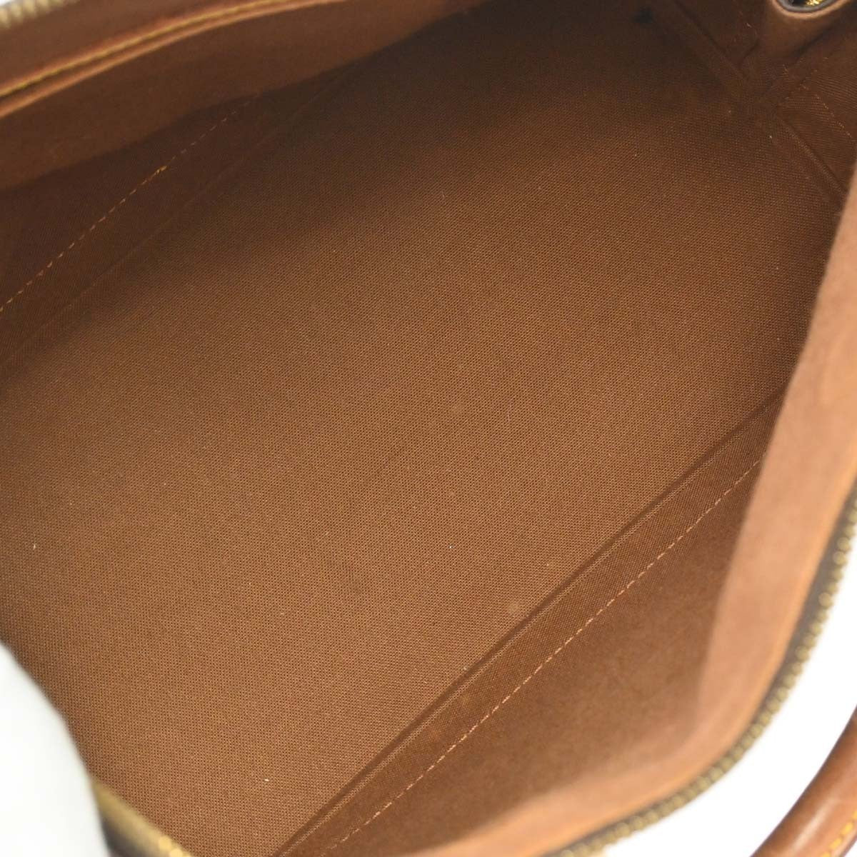 Louis Vuitton Alma Handbag Monogram Canvas Brown Canvas Handbag (Pre-Owned)