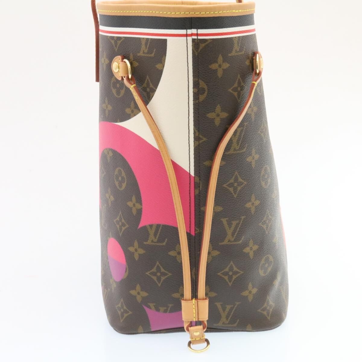 Louis Vuitton Neverfull Nm Tote Limited Edition Game On Monogram Canvas Brown Canvas Tote Bag Bag (Pre-Owned)