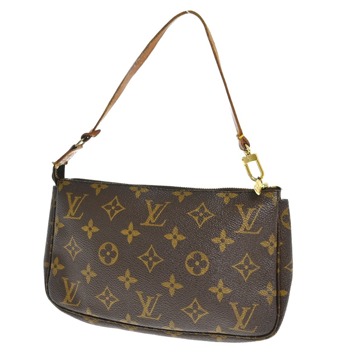 Louis Vuitton Pochette Accessoires Nm Monogram Canvas Brown Canvas Clutche & Pouche Bag (Pre-Owned)