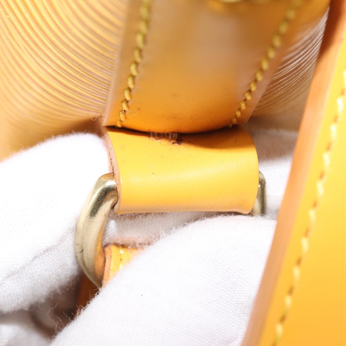 Louis Vuitton Noe Handbag Epi Leather Yellow Leather Shoulder Bag Bag (Pre-Owned)