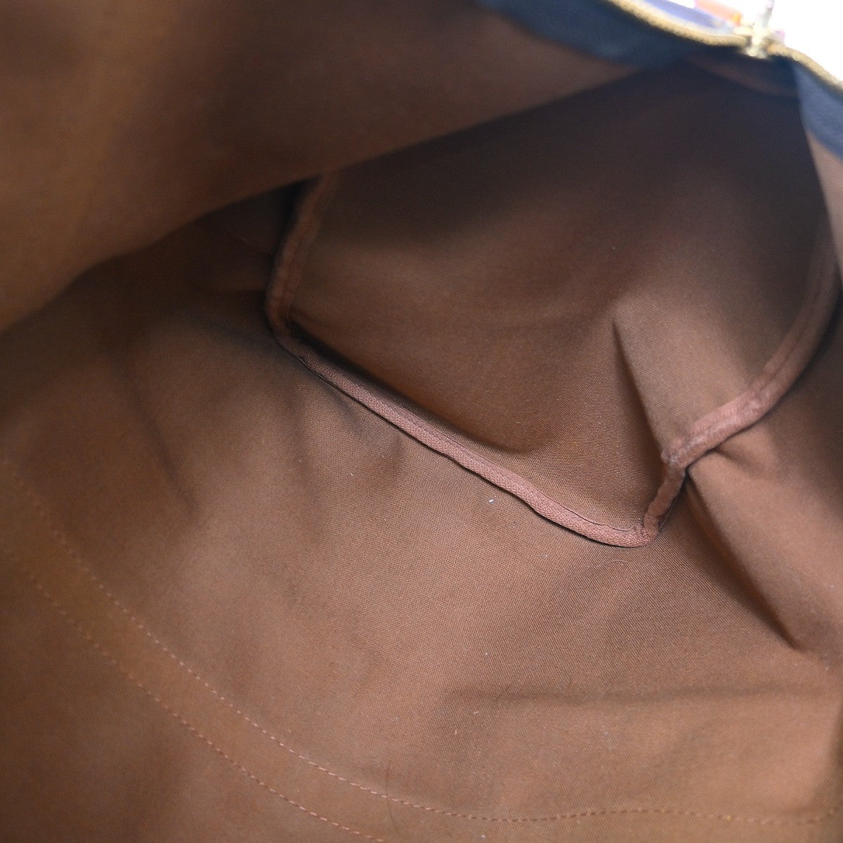 Louis Vuitton Keepall Bag Monogram Canvas Brown Canvas Travel Bag Bag (Pre-Owned)