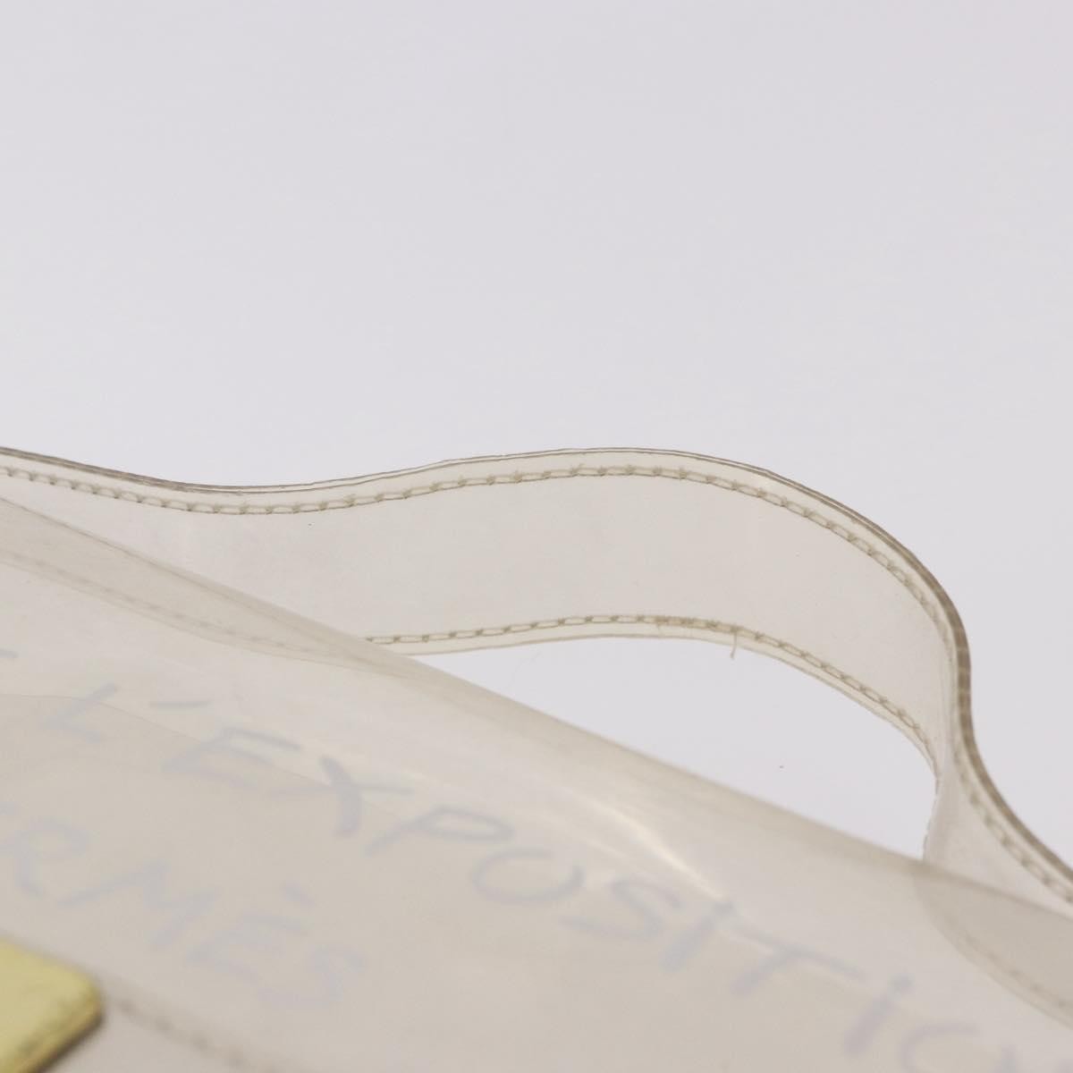 Hermes Kelly Handbag Vinyl Clear Plastic Handbag (Pre-Owned)