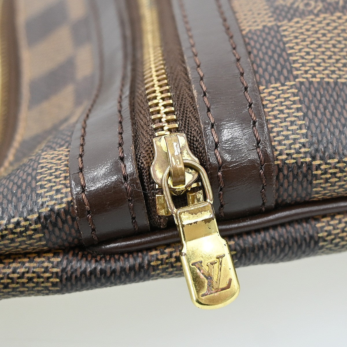 Louis Vuitton Bosphore Pochette Damier Brown Canvas Shoulder Bag Bag (Pre-Owned)